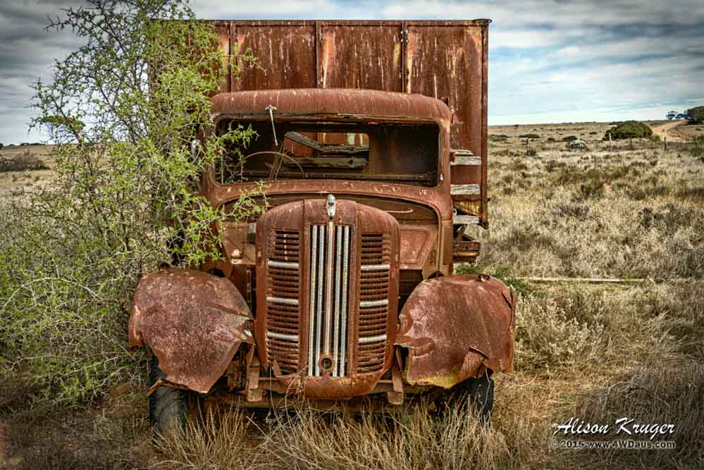 Rusty Truck Front