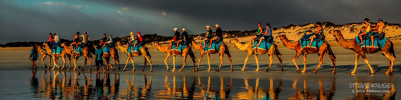 Cable Beach Camels Banner