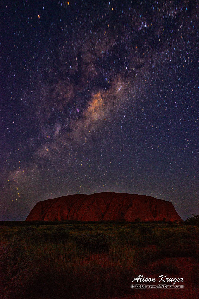 Uluru-Starry-Night