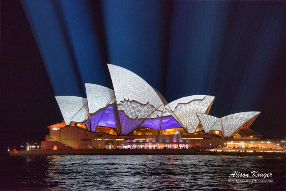 Vivid Festival Sydney 2012 The Opera House