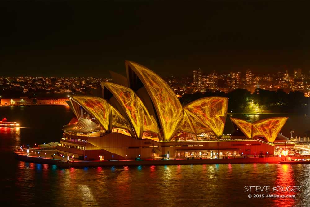 Vivid Festival Sydney 2015 Opera House