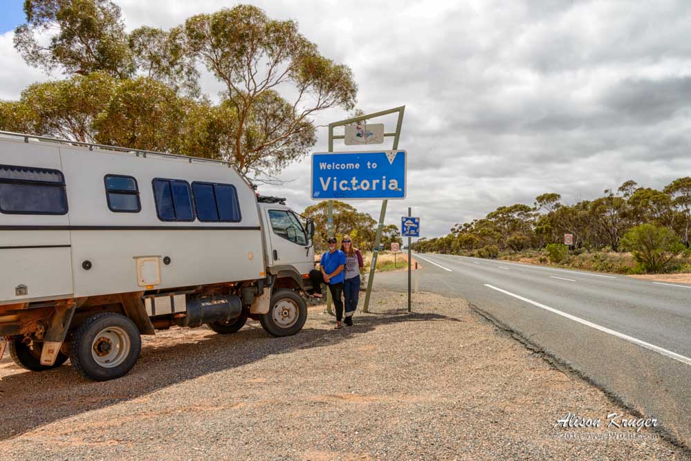 4WDAUS crosses the SA Victorian Border