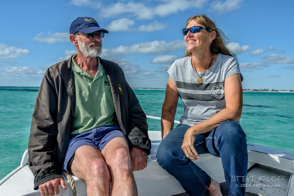 Cervantes Island Seal Trip - Alison and Ivan